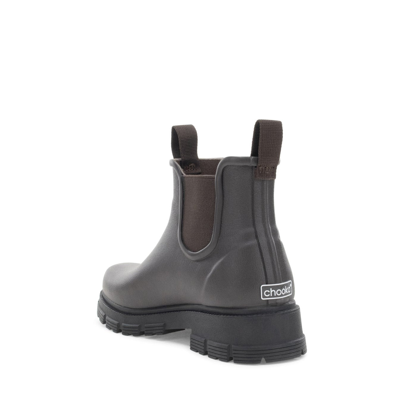 Quin Storm Lug Chelsea Rain Boot - Brown