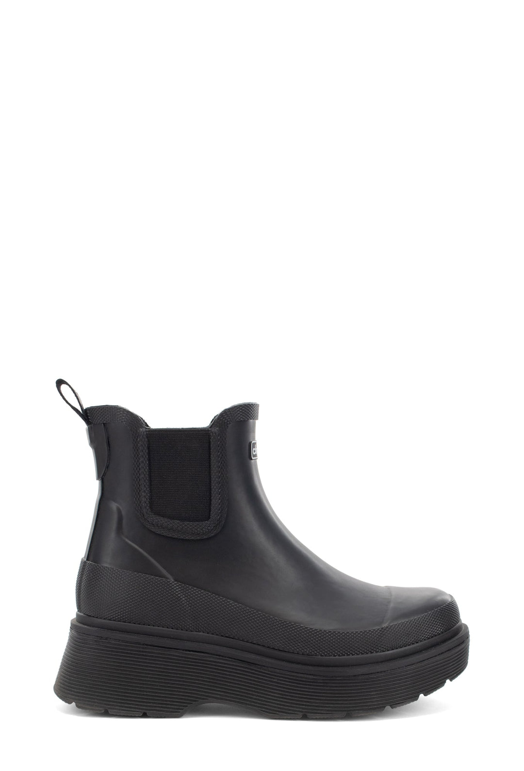Upland Platform Chelsea Rain Boot - Black