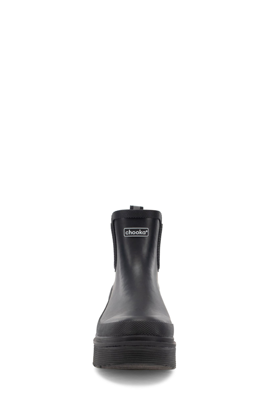 Upland Platform Chelsea Rain Boot - Black