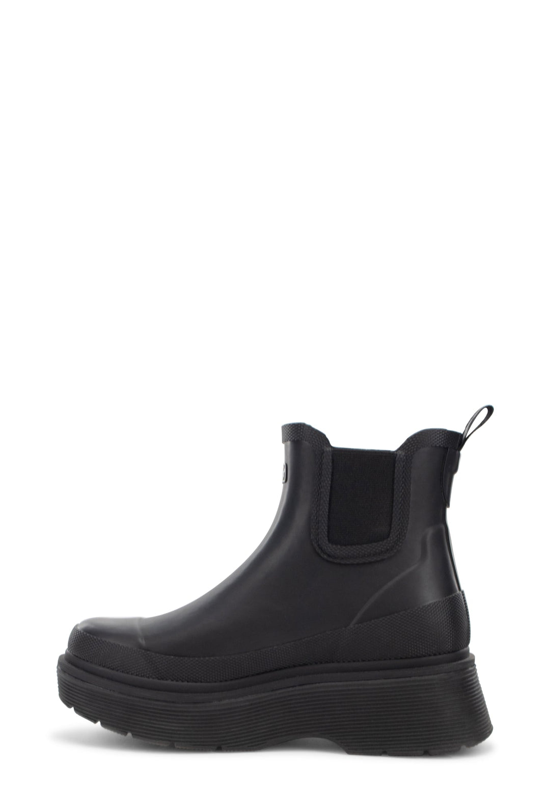 Upland Platform Chelsea Rain Boot - Black