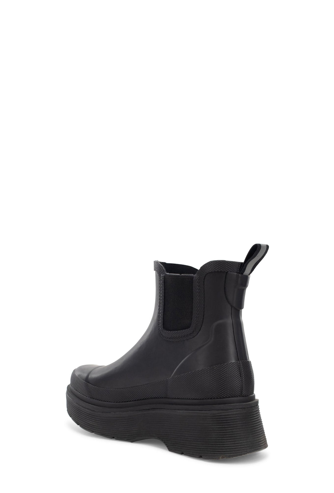 Upland Platform Chelsea Rain Boot - Black