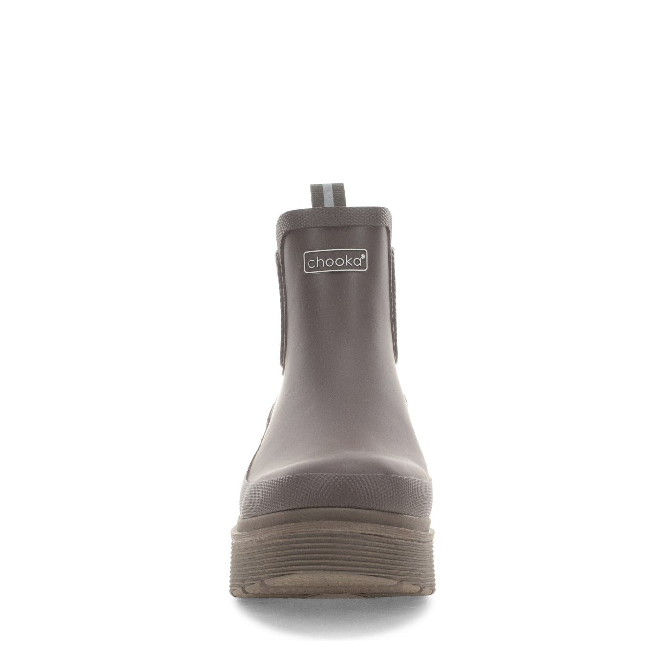 Upland Platform Chelsea Rain Boot - Brown