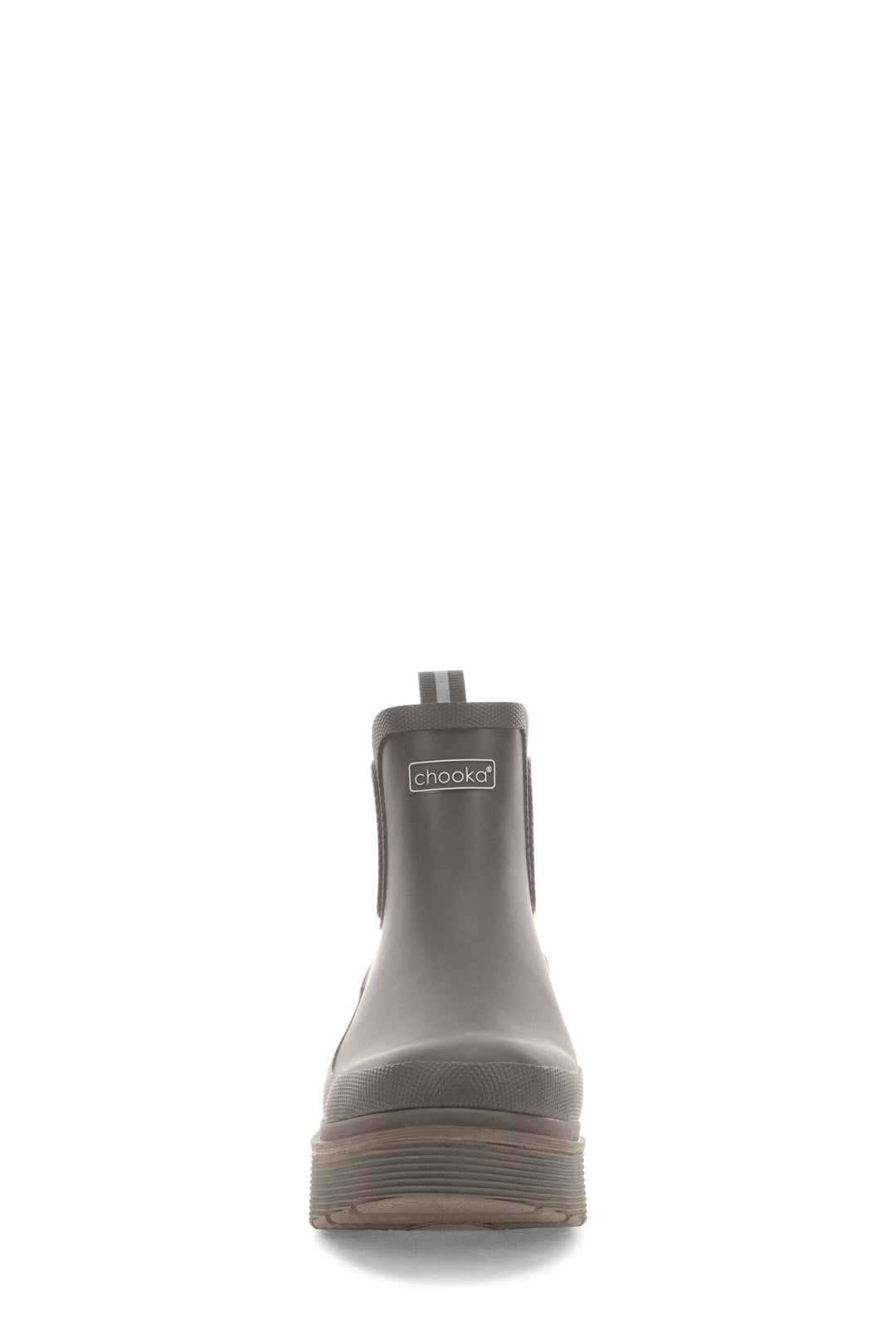 Upland Platform Chelsea Rain Boot - Brown
