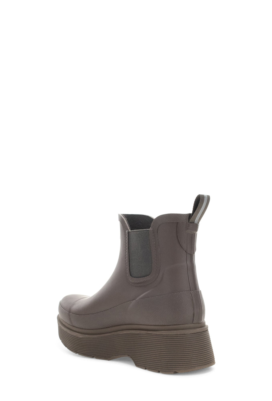 Upland Platform Chelsea Rain Boot - Brown