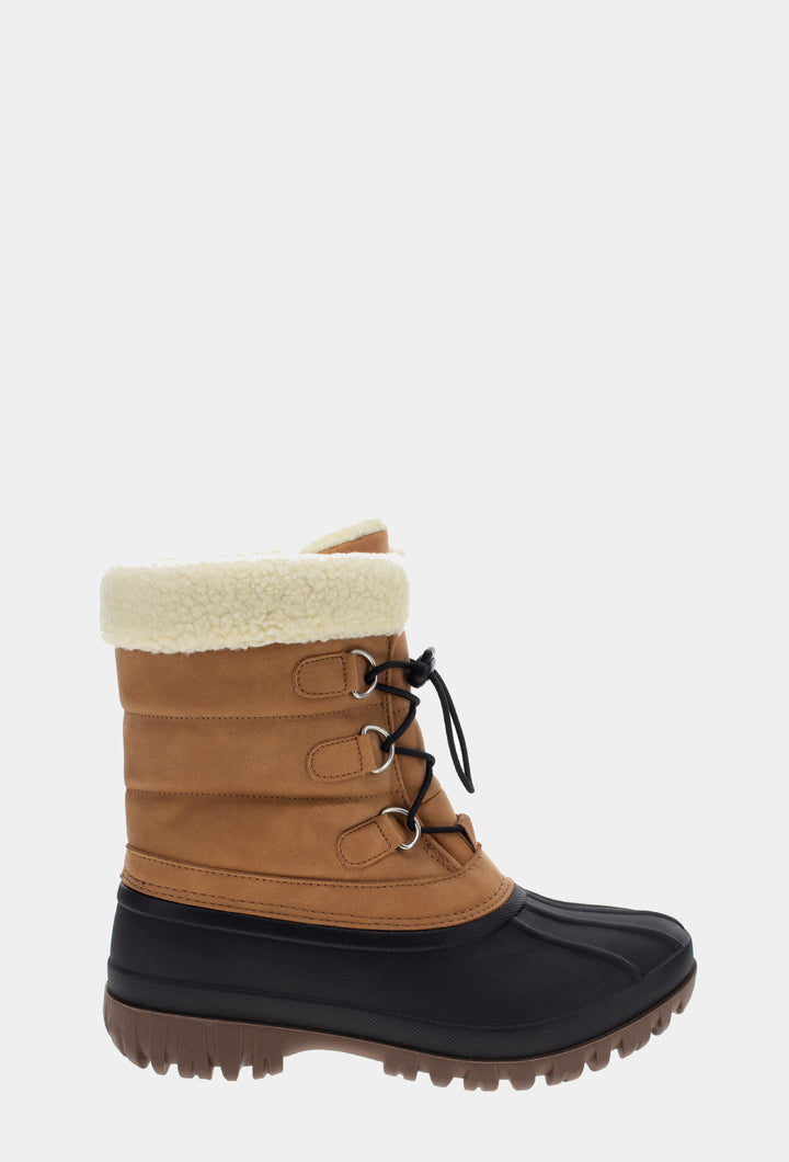 LADIES COLD WEATHER SNOW BOOT - TAN