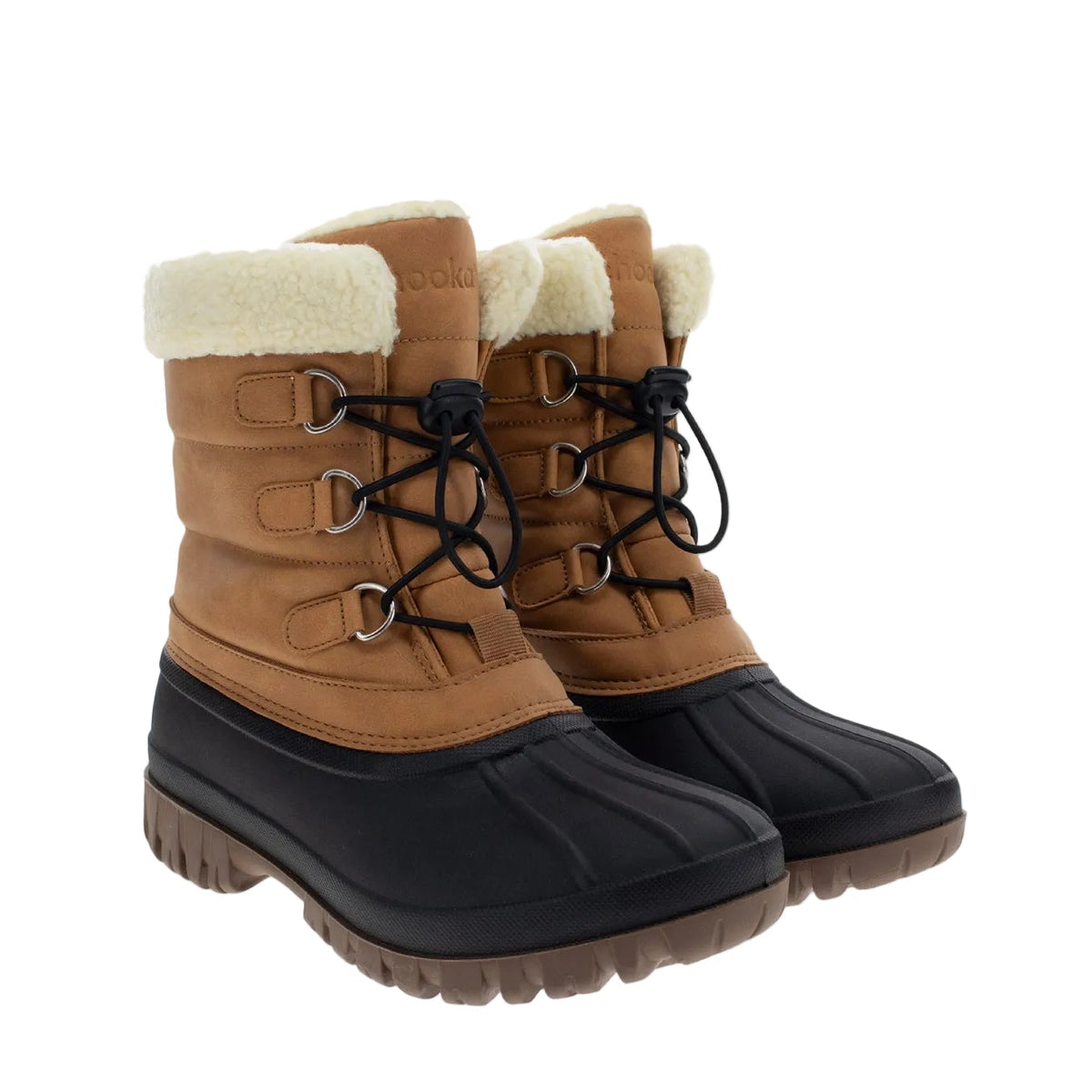 Ladies Cold Weather Snow Boot - Tan
