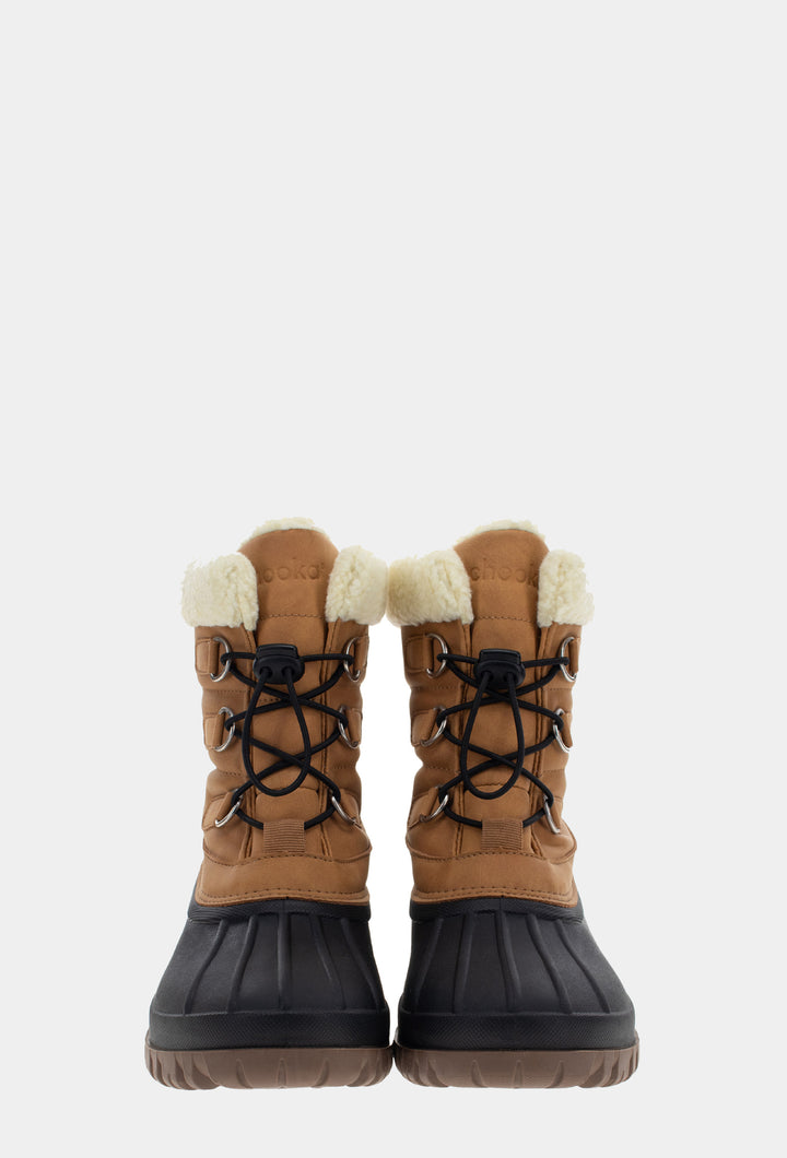 LADIES COLD WEATHER SNOW BOOT - TAN