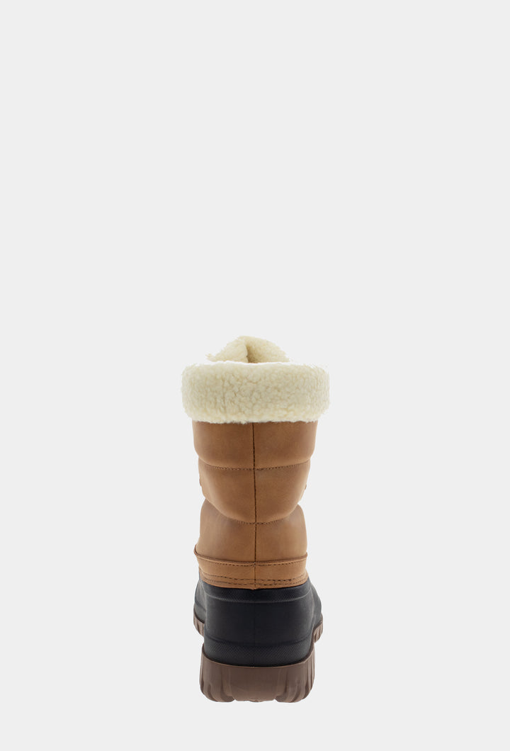 LADIES COLD WEATHER SNOW BOOT - TAN