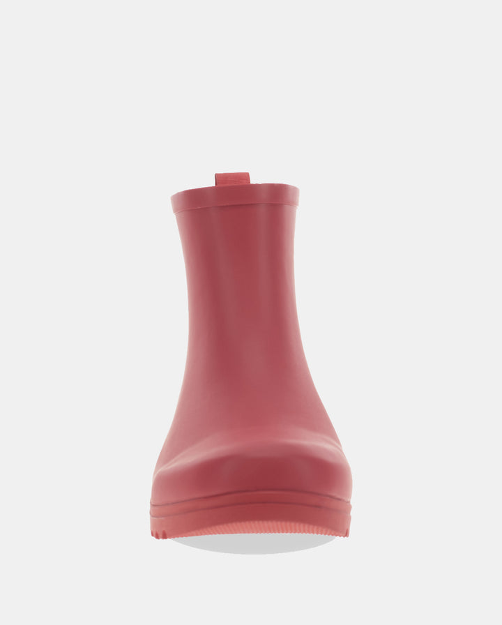 ATLAS ANKLE RAIN BOOT - CRIMSON