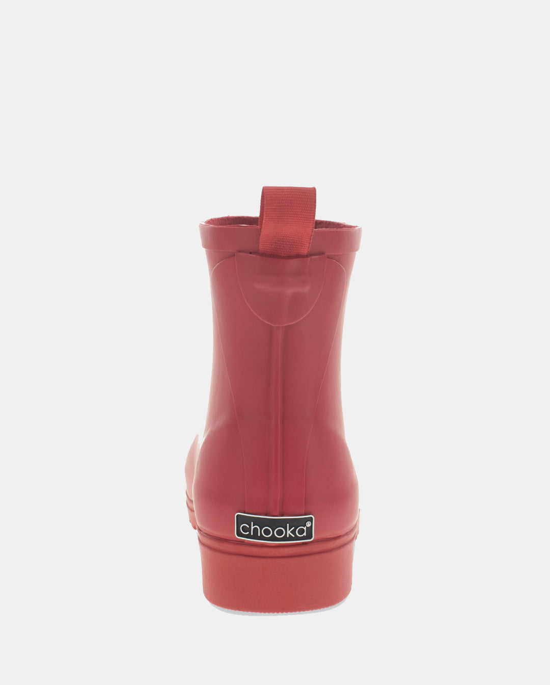 ATLAS ANKLE RAIN BOOT - CRIMSON