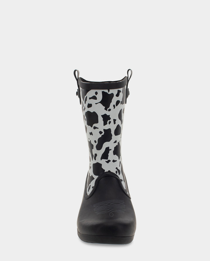 BETSIE MID RAIN BOOT - BLACK