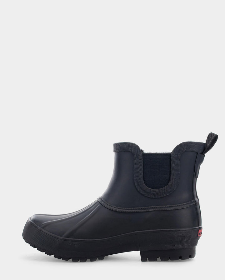 DUCK CHELSEA RAIN BOOT - BLACK