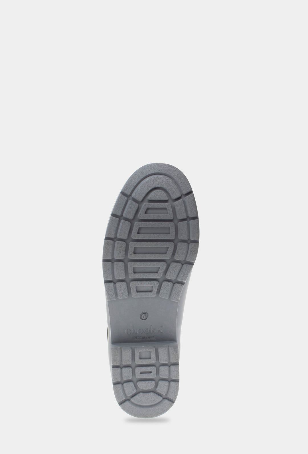 DELRIDGE FAUX FUR CHELSEA RAIN BOOT - GRAY