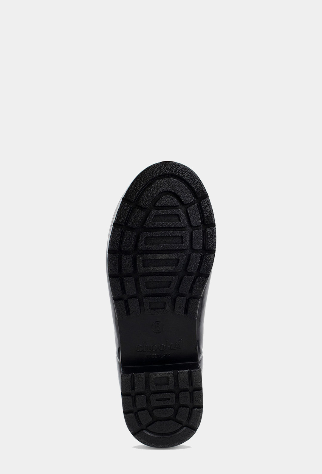 DELRIDGE FAUX FUR CHELSEA RAIN BOOT - BLACK