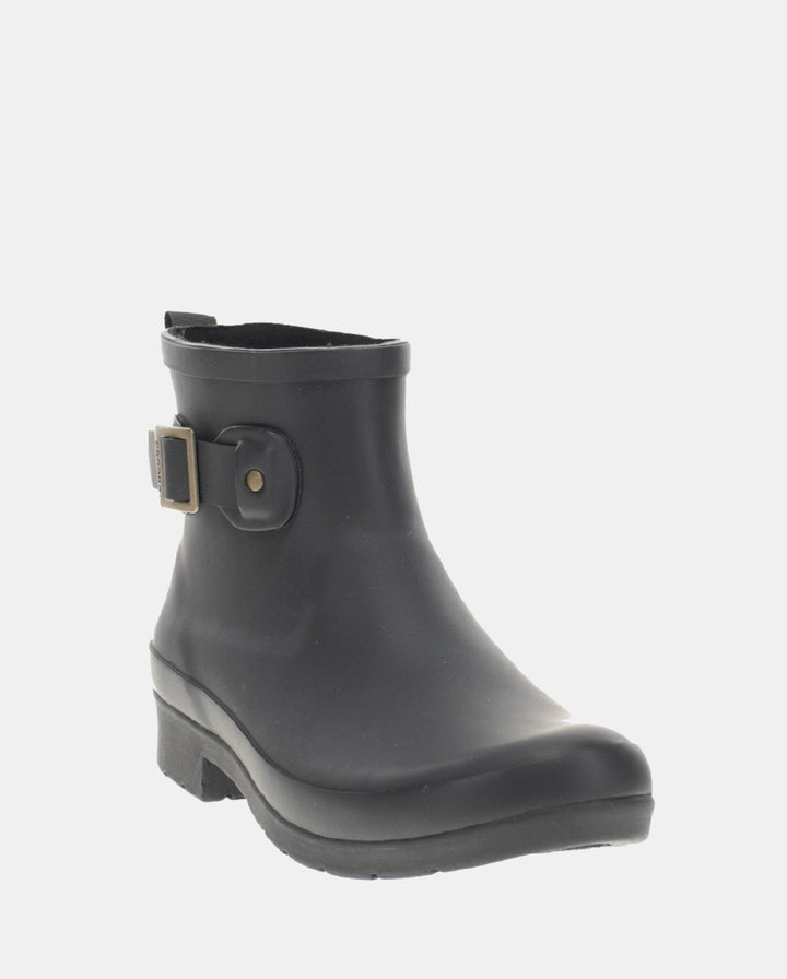 EASTLAKE ANKLE RAIN BOOT - BLACK
