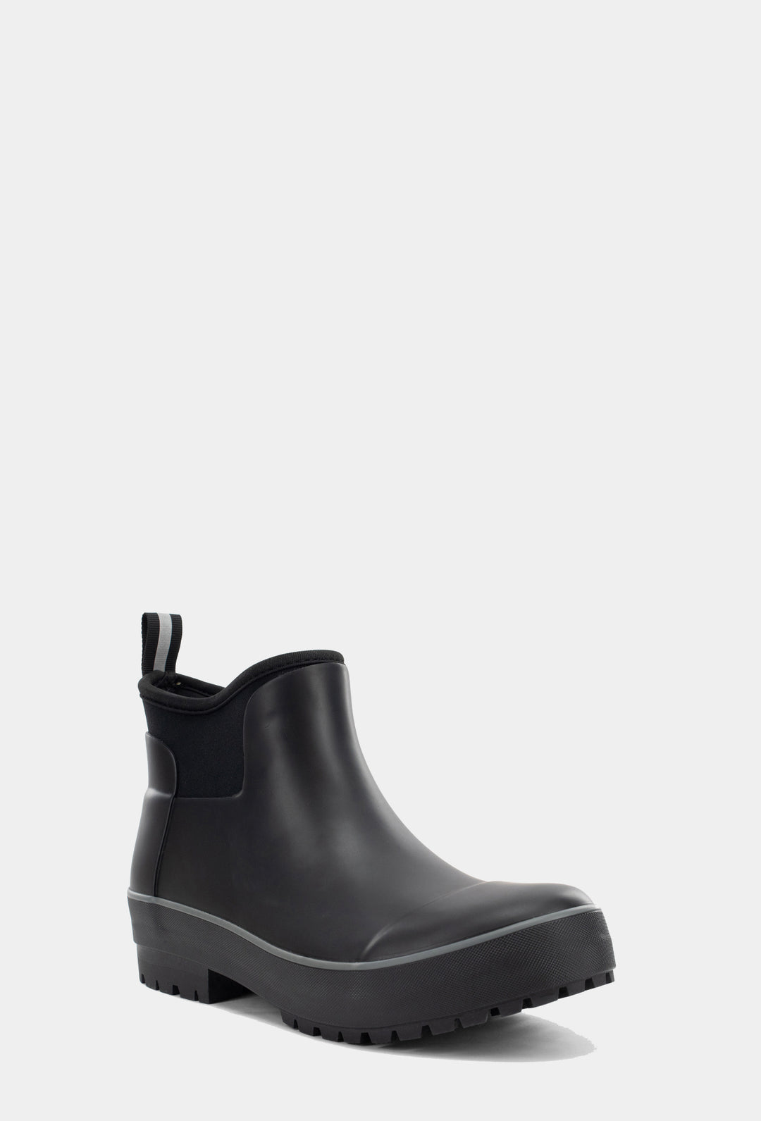 EVERYDAY NEOPRENE ANKLE RAIN BOOT - BLACK