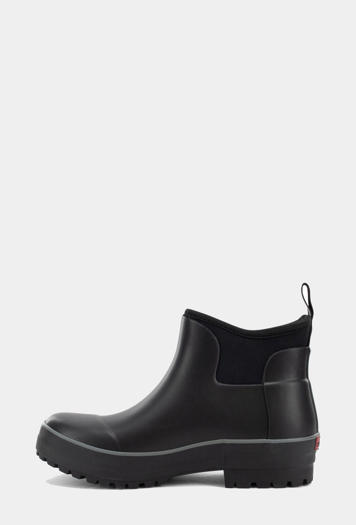 EVERYDAY NEOPRENE ANKLE RAIN BOOT - BLACK