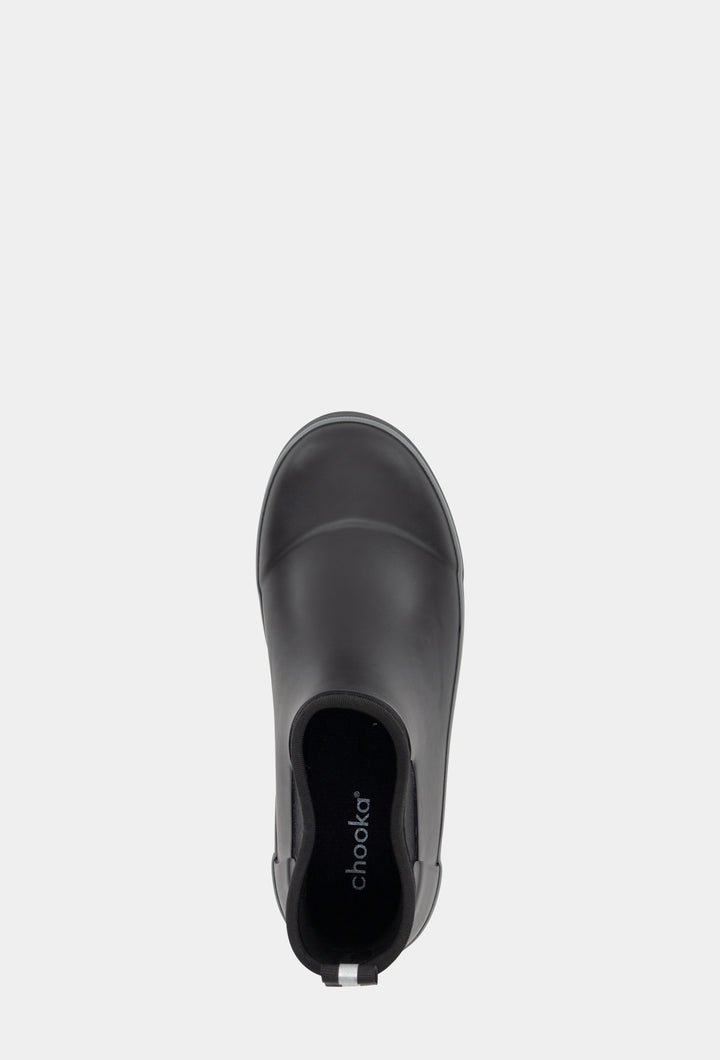 EVERYDAY NEOPRENE ANKLE RAIN BOOT - BLACK
