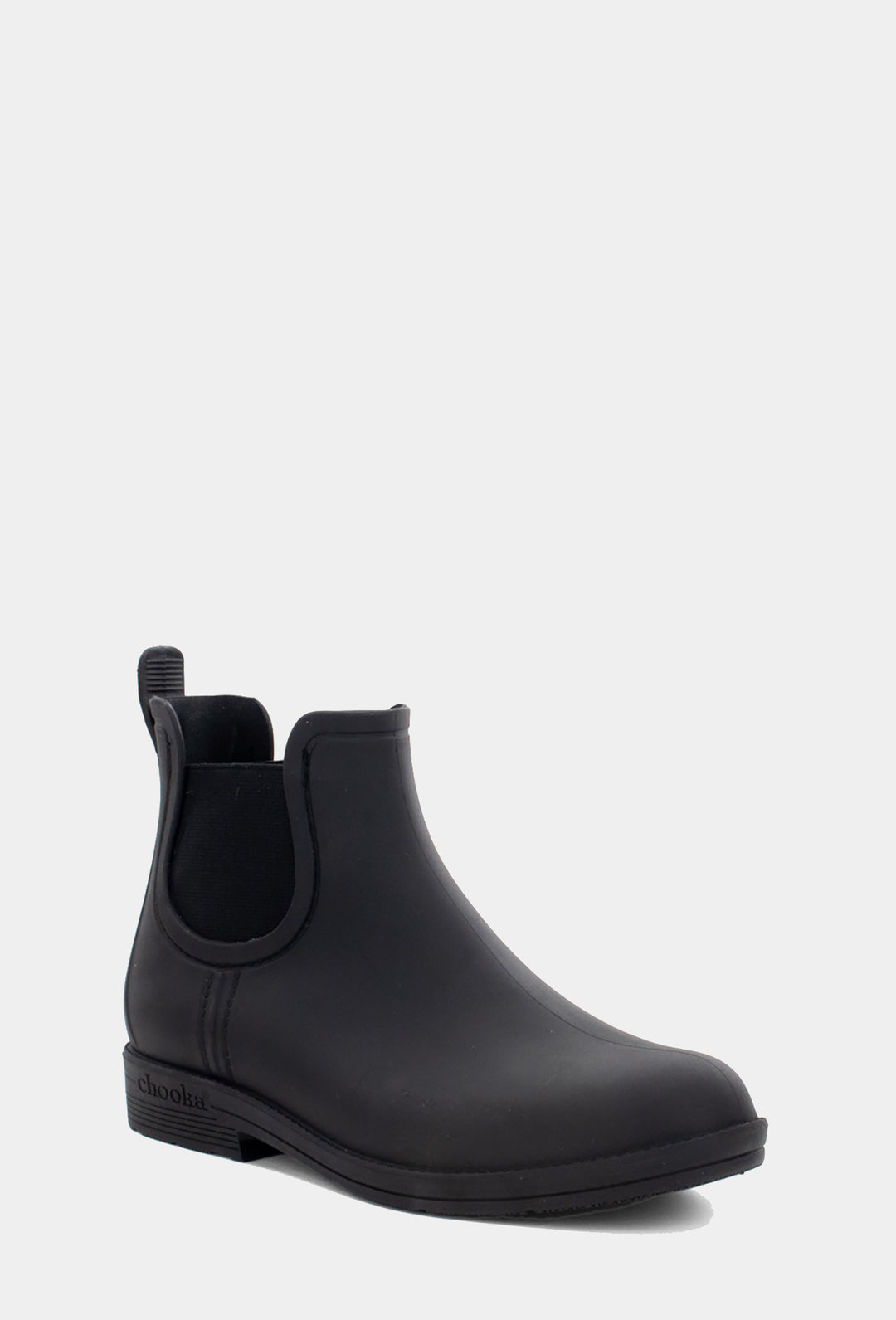 MODERN CHELSEA RAIN BOOT - BLACK