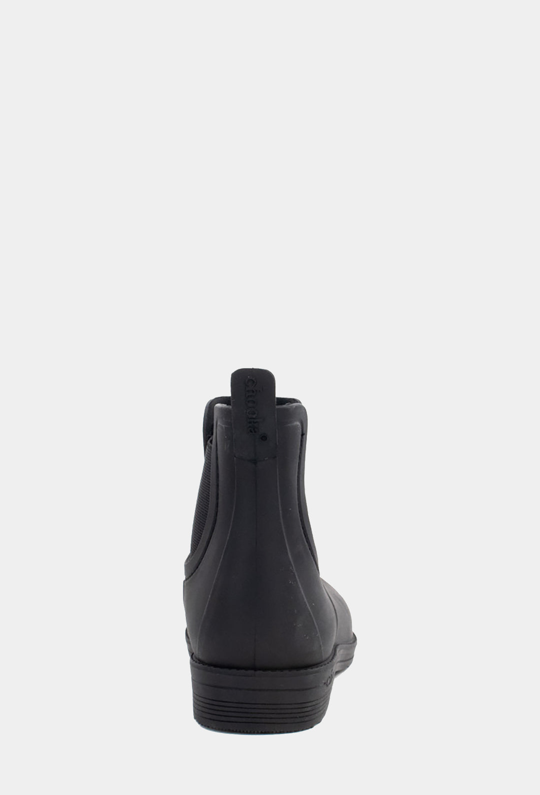 MODERN CHELSEA RAIN BOOT - BLACK