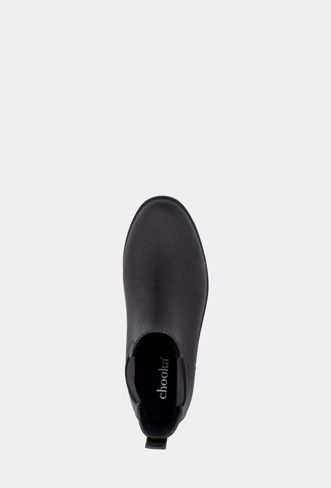 MODERN CHELSEA RAIN BOOT - BLACK