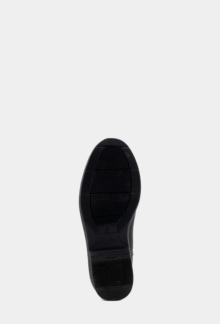MODERN CHELSEA RAIN BOOT - BLACK