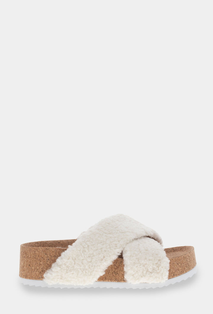 ANNIE SLIDE SANDAL - OFF WHITE - Chooka