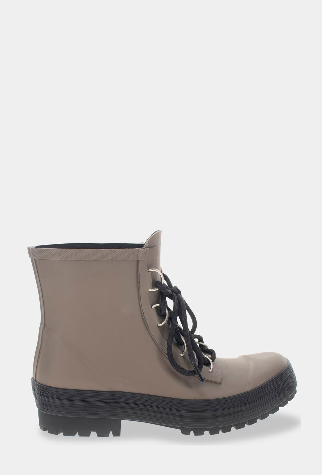 AVA LACE UP ANKLE RAIN BOOT - DARK TAUPE - Chooka