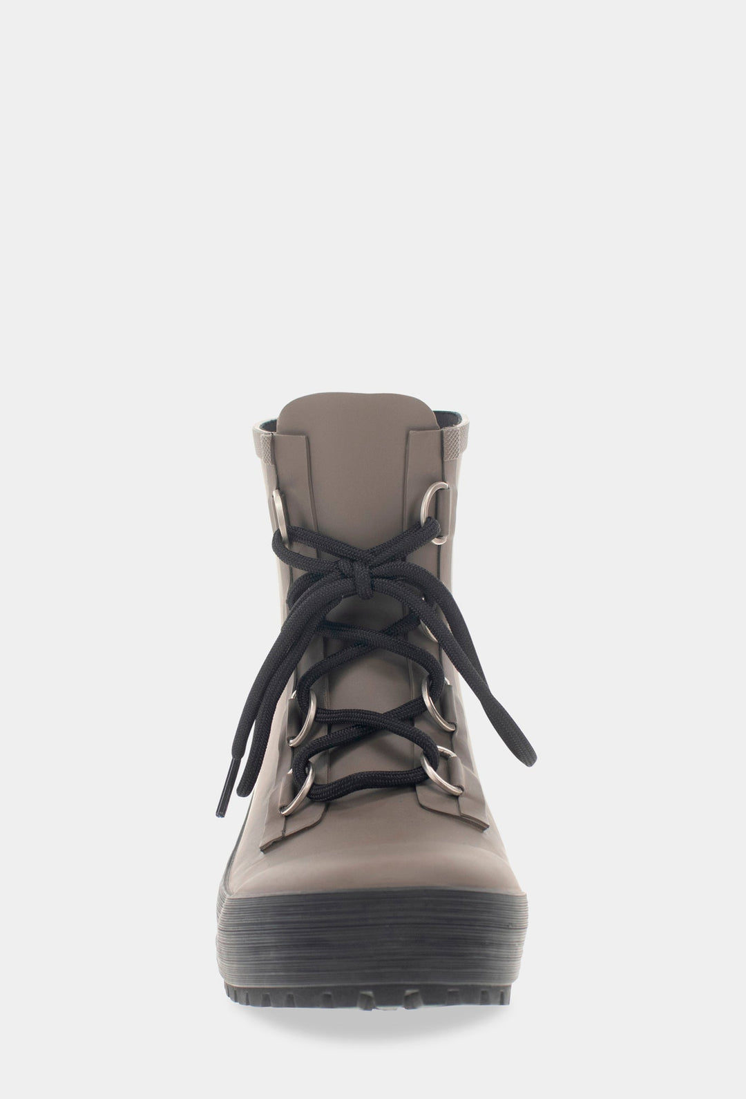 AVA LACE UP ANKLE RAIN BOOT - DARK TAUPE - Chooka