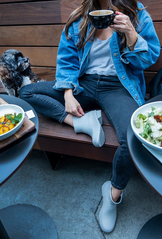 chooka downpour dot rain boot