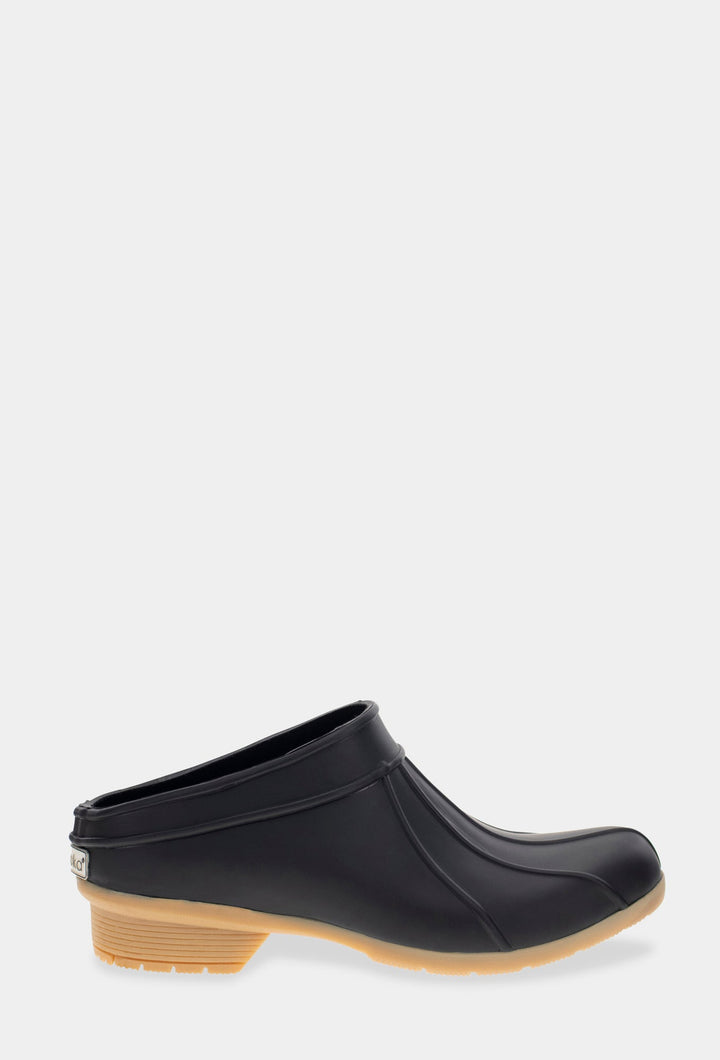 CLASSIC MATTE HEEL CLOG - BLACK - Chooka