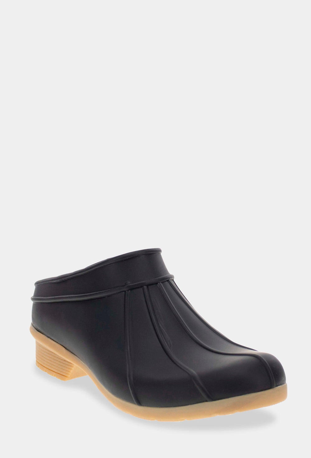 CLASSIC MATTE HEEL CLOG - BLACK - Chooka