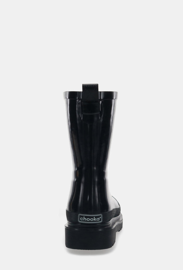 DAMASCUS MID RAIN BOOT - BLACK - Chooka