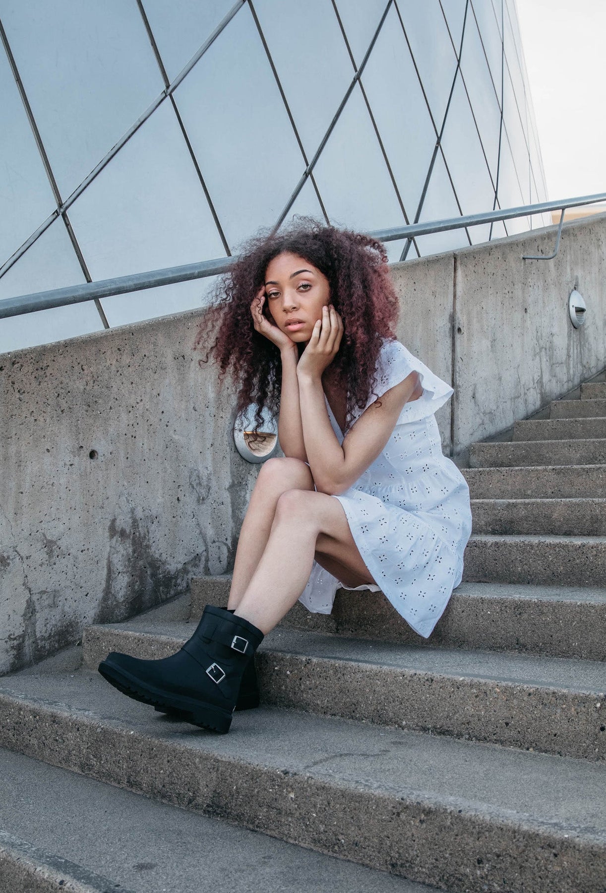 Chooka Women's Boots Moto Boot Black