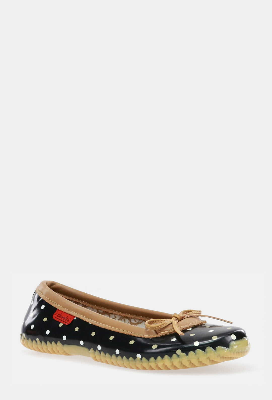 DOT DUCK SKIMMER SLIP ON - BLACK - Chooka