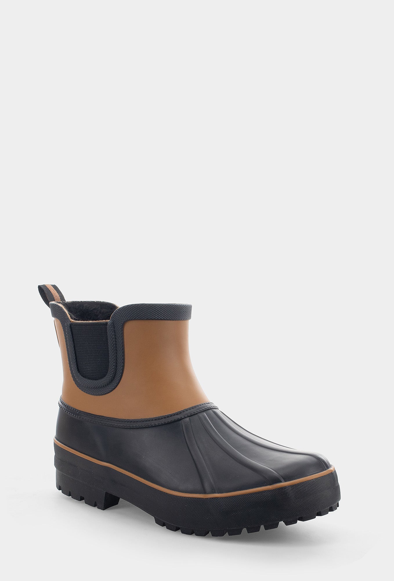 Chooka Duck Chelsea Rain Boot Brown 6 Brown