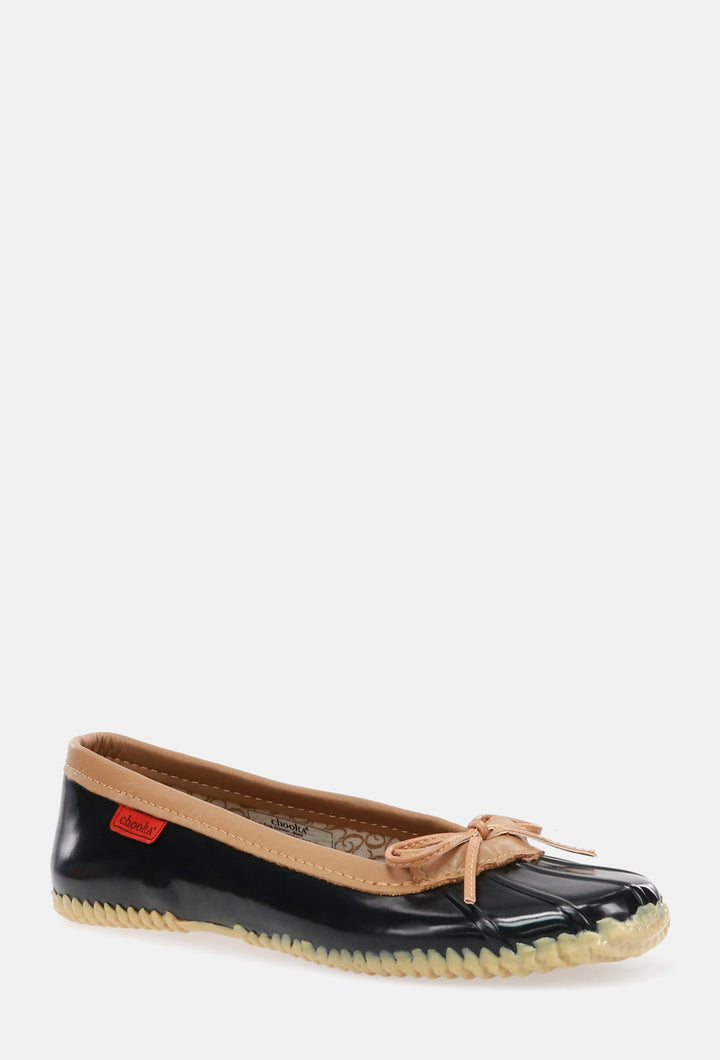 DUCK SKIMMER SLIP ON - BLACK - Chooka