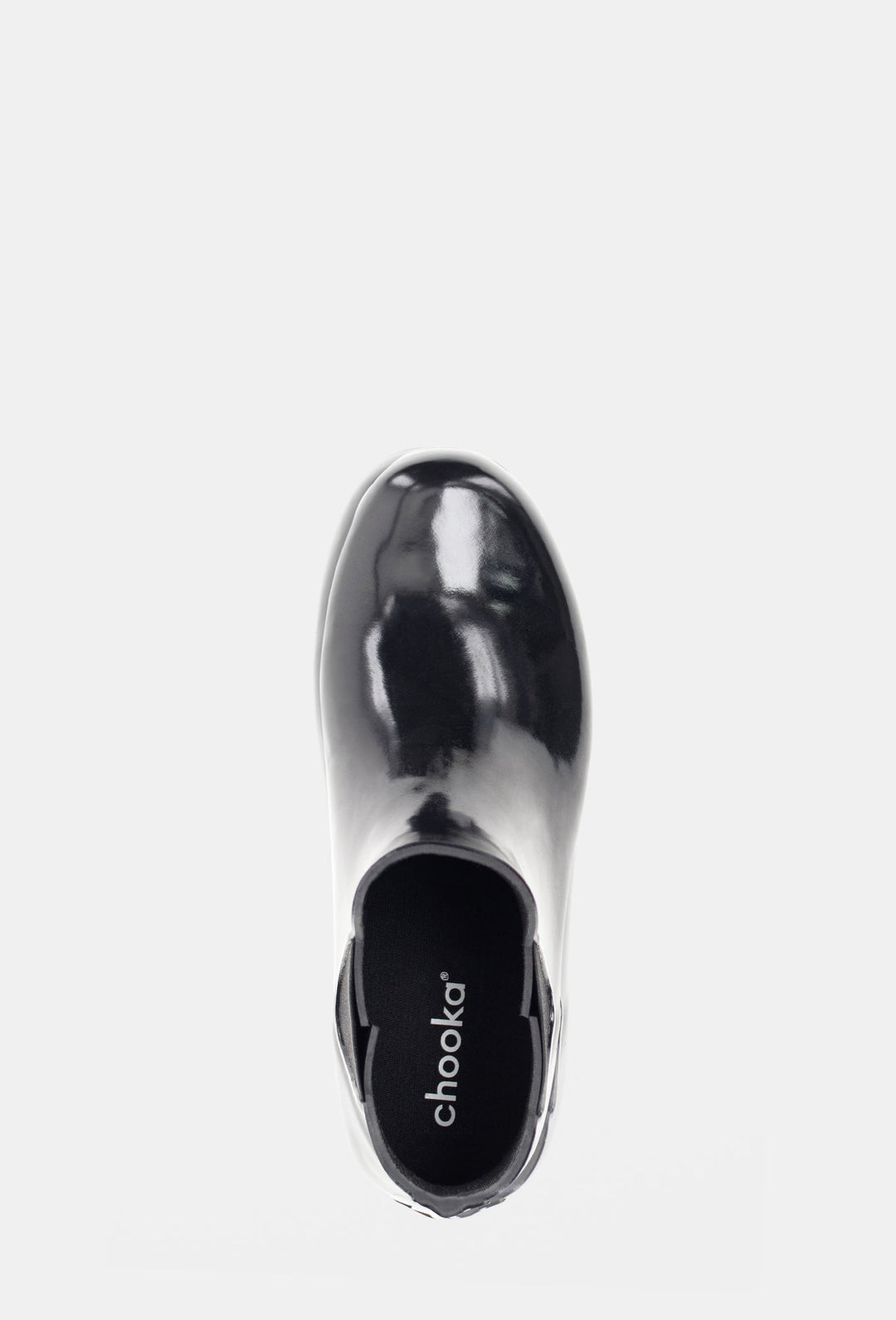 GLOSS CHELSEA RAIN BOOT - BLACK - Chooka