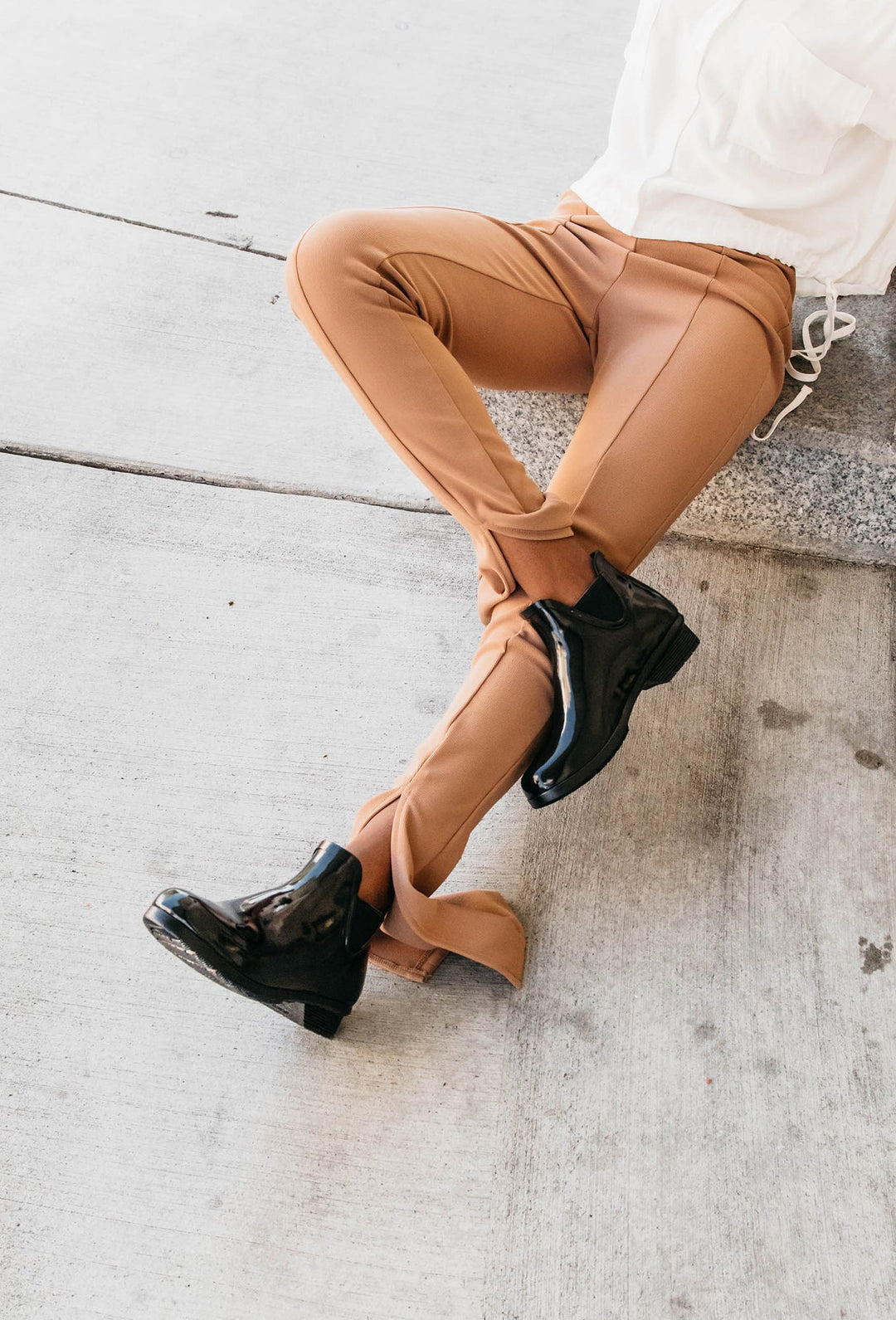 GLOSS CHELSEA RAIN BOOT - BLACK - Chooka