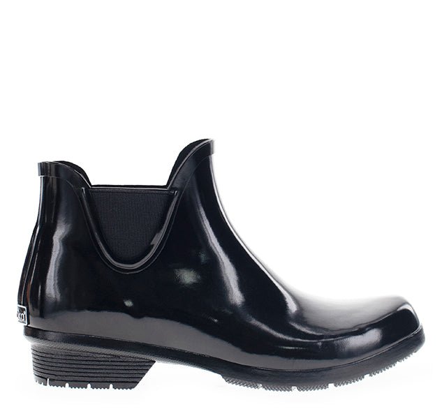 GLOSS CHELSEA RAIN BOOT - BLACK - Chooka