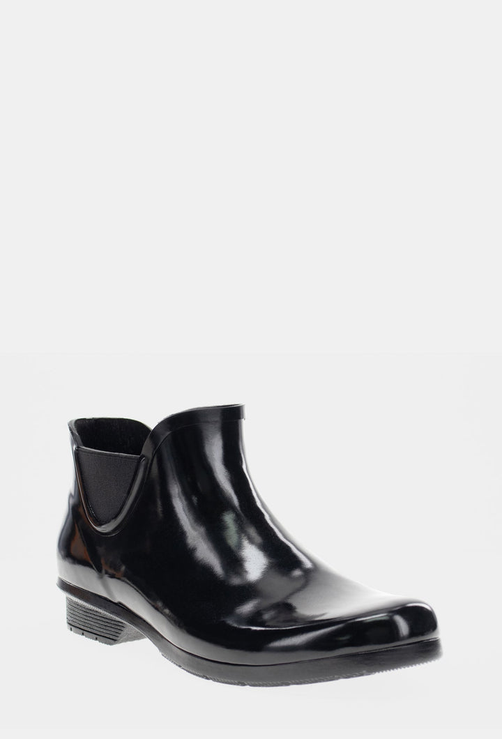 GLOSS CHELSEA RAIN BOOT - BLACK - Chooka