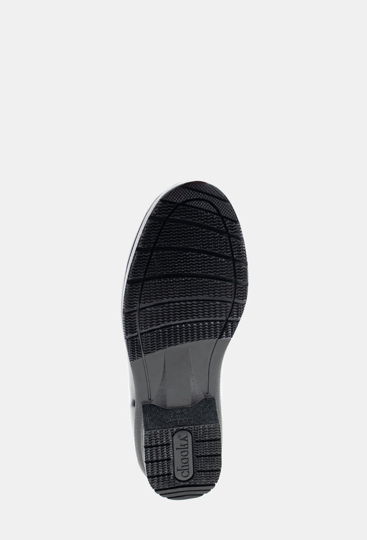 GLOSS CHELSEA RAIN BOOT - BLACK - Chooka