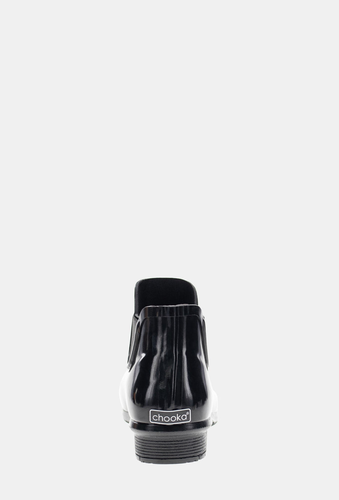 GLOSS CHELSEA RAIN BOOT - BLACK - Chooka