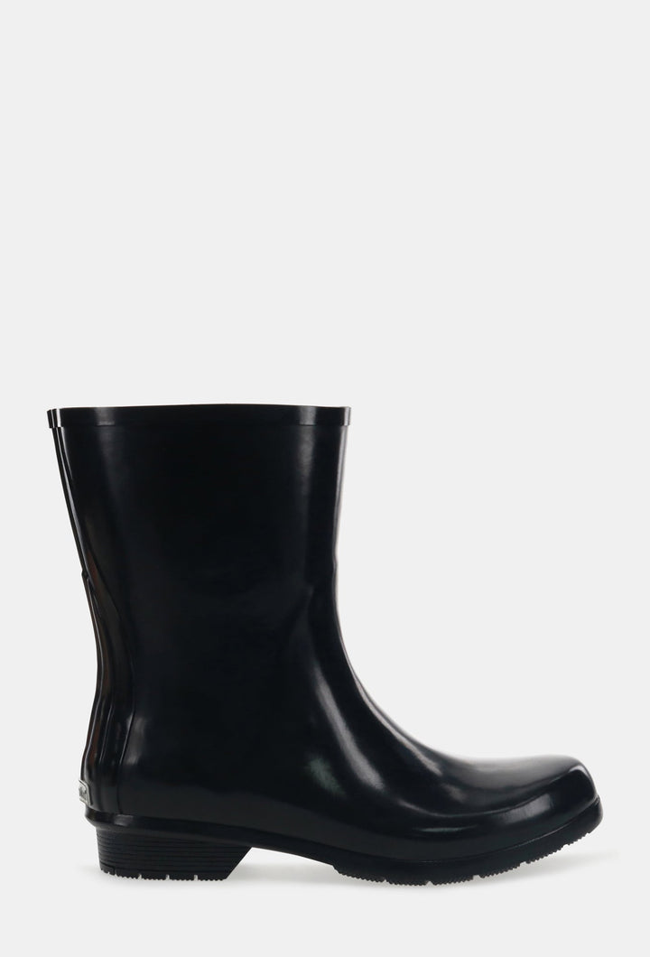 GLOSS MID RAIN BOOT - BLACK - Chooka