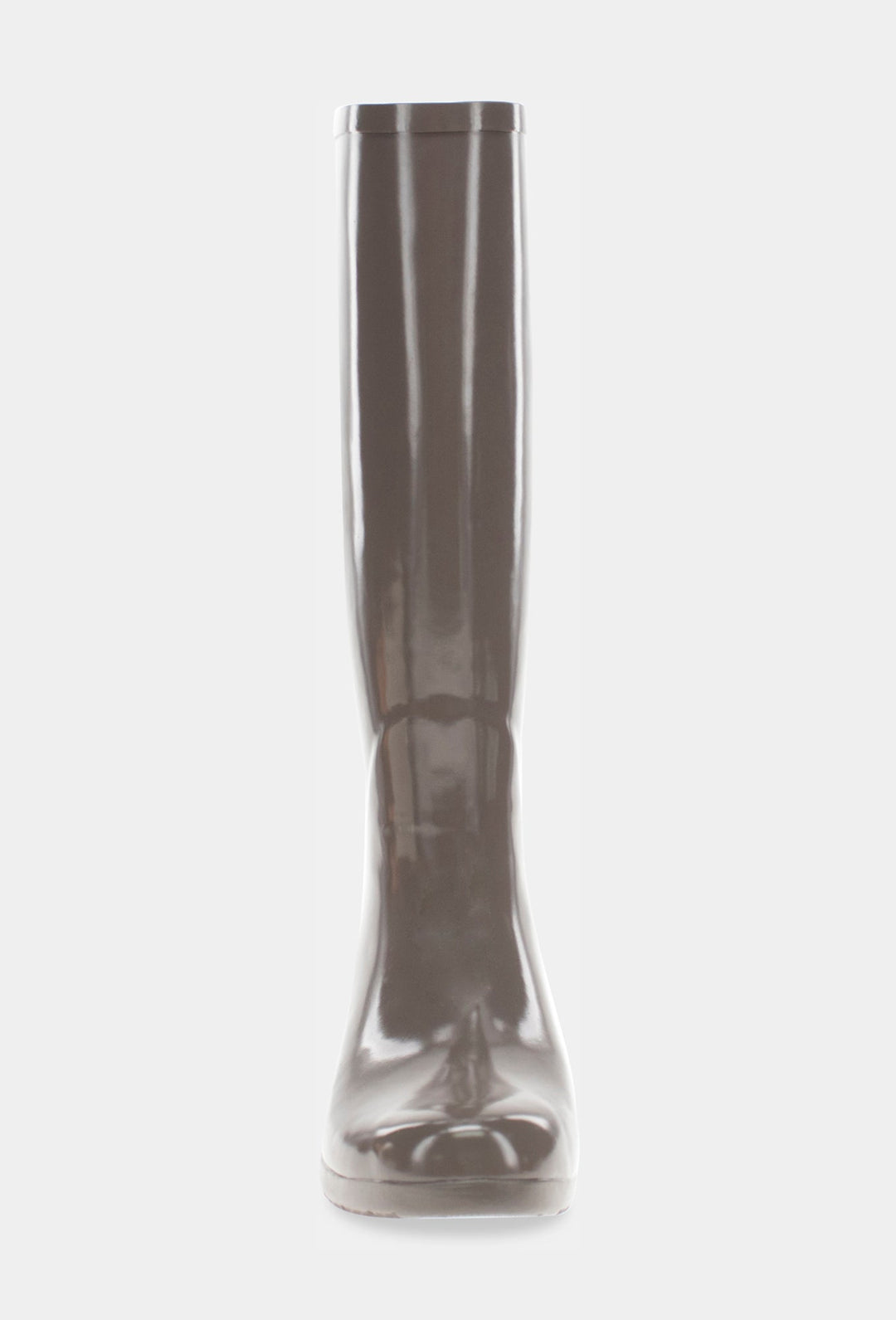 GLOSS TALL RAIN BOOT - DARK TAUPE - Chooka