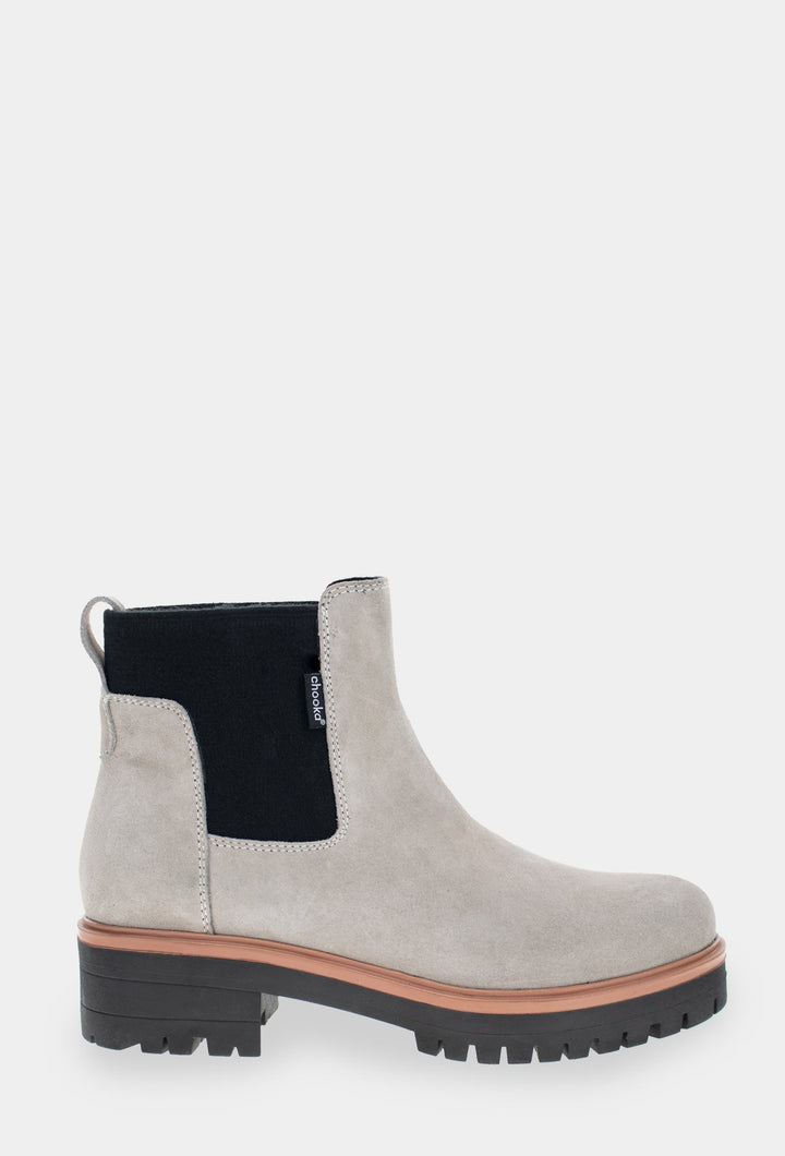 KENSINGTON CHELSEA BOOT- GRAY - Chooka