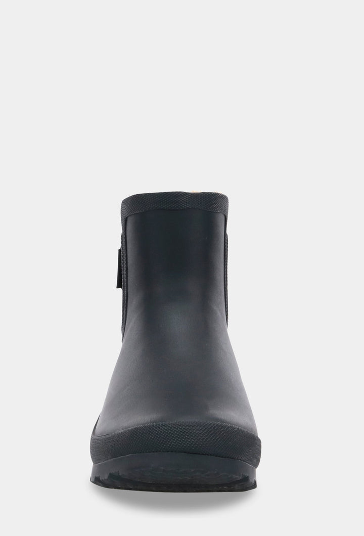 PLUSH CHELSEA RAIN BOOT- BLACK - Chooka