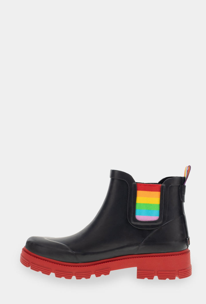 STORM PRIDE CHELSEA RAIN BOOT - BLACK - Chooka