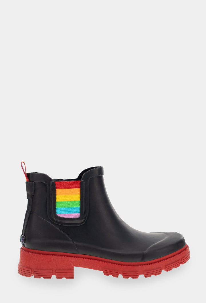 STORM PRIDE CHELSEA RAIN BOOT - BLACK - Chooka