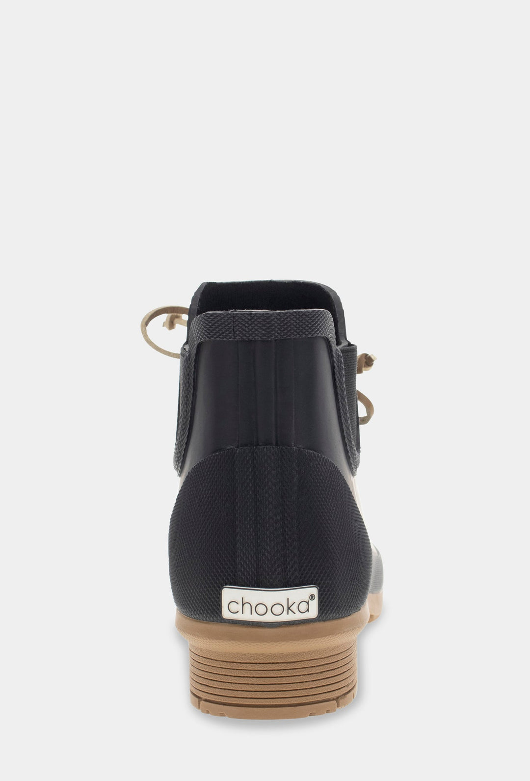 TIE CHELSEA RAIN BOOT - BLACK - Chooka